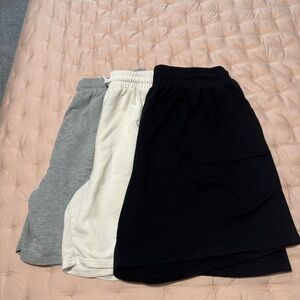 Lot Athletic Shorts - Grey, White, Black